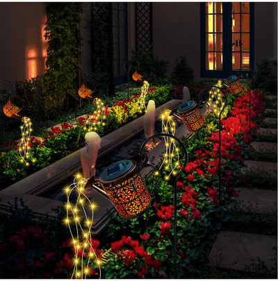 Solar Waterfall Light – Enchanting LED Garden Lantern