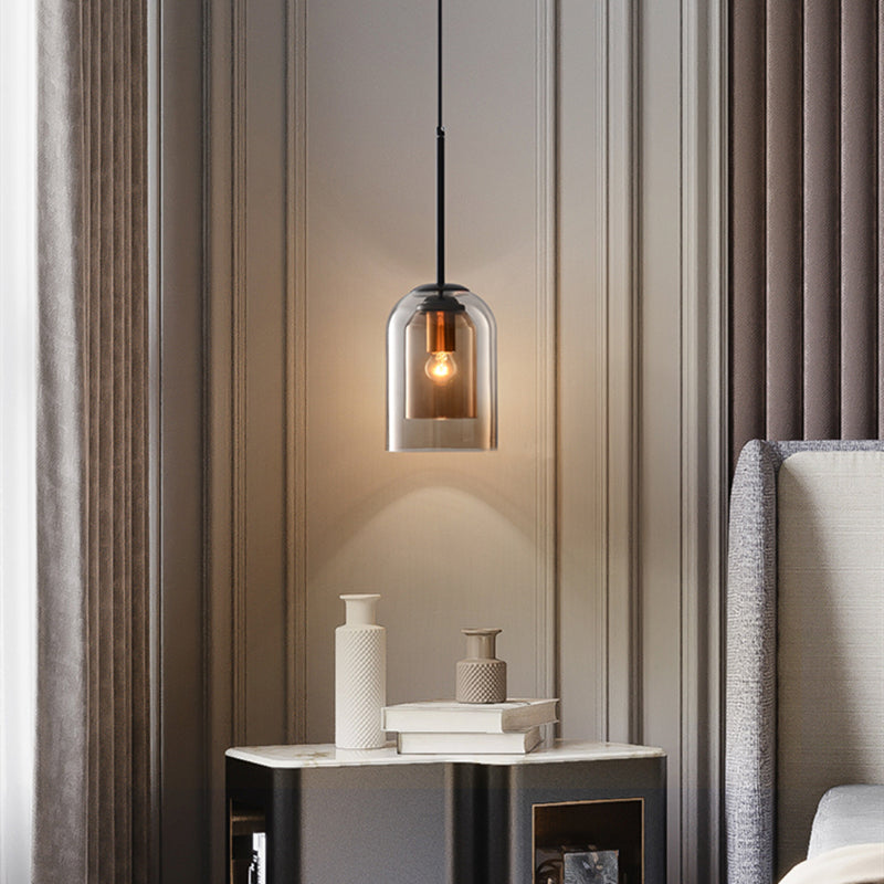 Elegant Colored Glass Pendant Lights – Modern & Sophisticated Ambiance