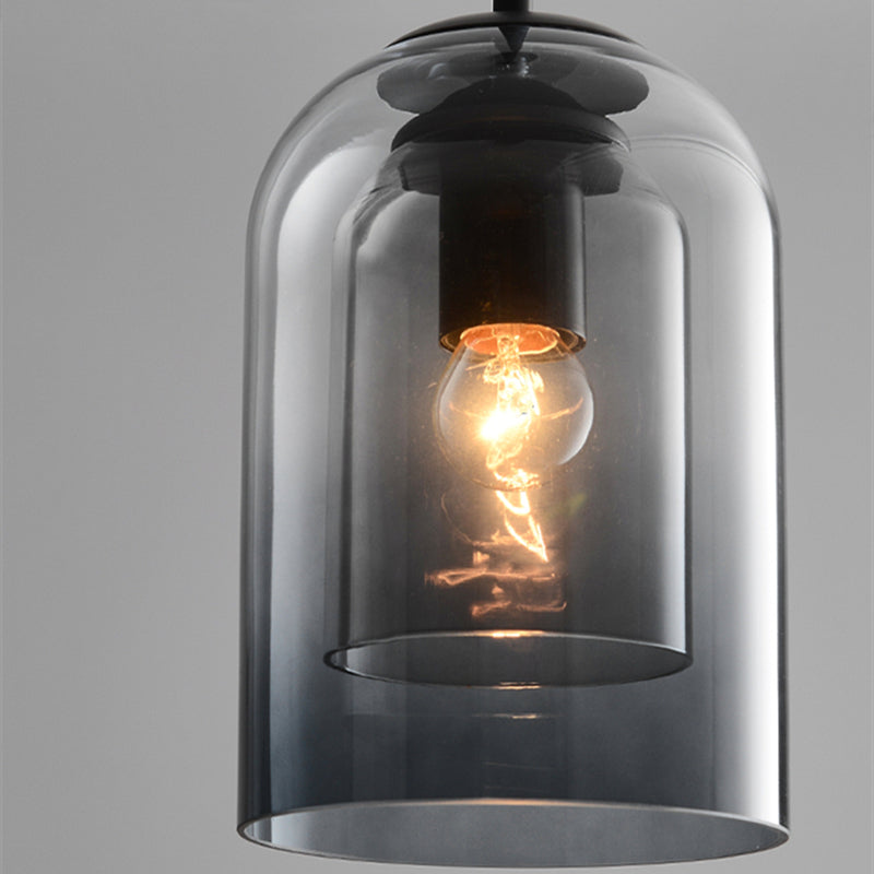 Elegant Colored Glass Pendant Lights – Modern & Sophisticated Ambiance