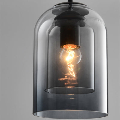 Elegant Colored Glass Pendant Lights – Modern & Sophisticated Ambiance