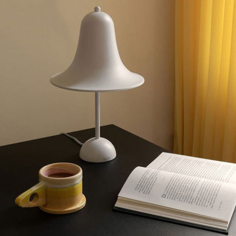 Classic Cap Cordless Table Lamp – Elegant Portable Lighting with Rechargeable Battery