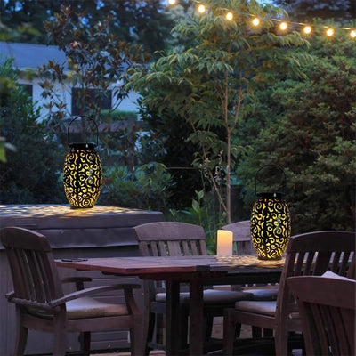 SolarGlow Outdoor Lantern – Elegant & Energy-Efficient Garden Lighting