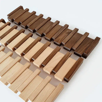 BoisHarmonie Wooden Coat Rack – Elegant and Space-Saving Design