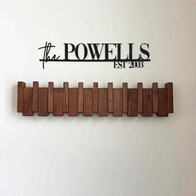 BoisHarmonie Wooden Coat Rack – Elegant and Space-Saving Design