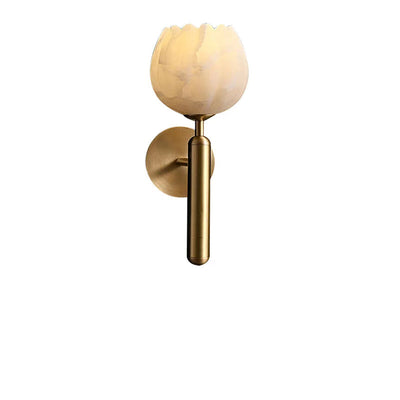 Marble Rose Wall Light – Elegant Floral-Inspired Luxury Lighting