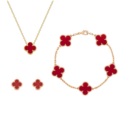 Luxe Clover Jewelry Set for Women – Elegant and Versatile for Every Occasion