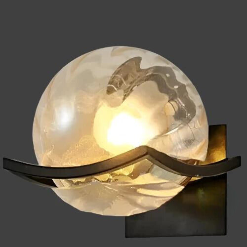 Modern Glass LED Wall Light – Sleek & Elegant Accent Lighting
