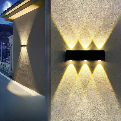 Solar Outdoor Up Down Lights – Energy-Efficient Wall Lighting for Gardens & Patios