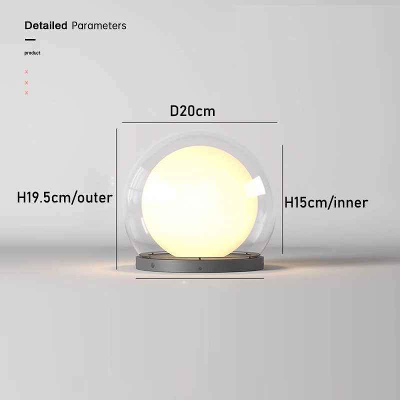 Moon-Shaped Outdoor Light – Elegant Pathway & Garden Illumination