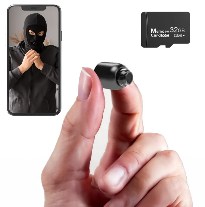 SecureView Mini WiFi Camera – 1080P HD Wireless Security & Motion Detection