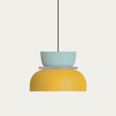 Acrylic Colorful Bowl Pendant Light – Nordic-Inspired Statement Lighting