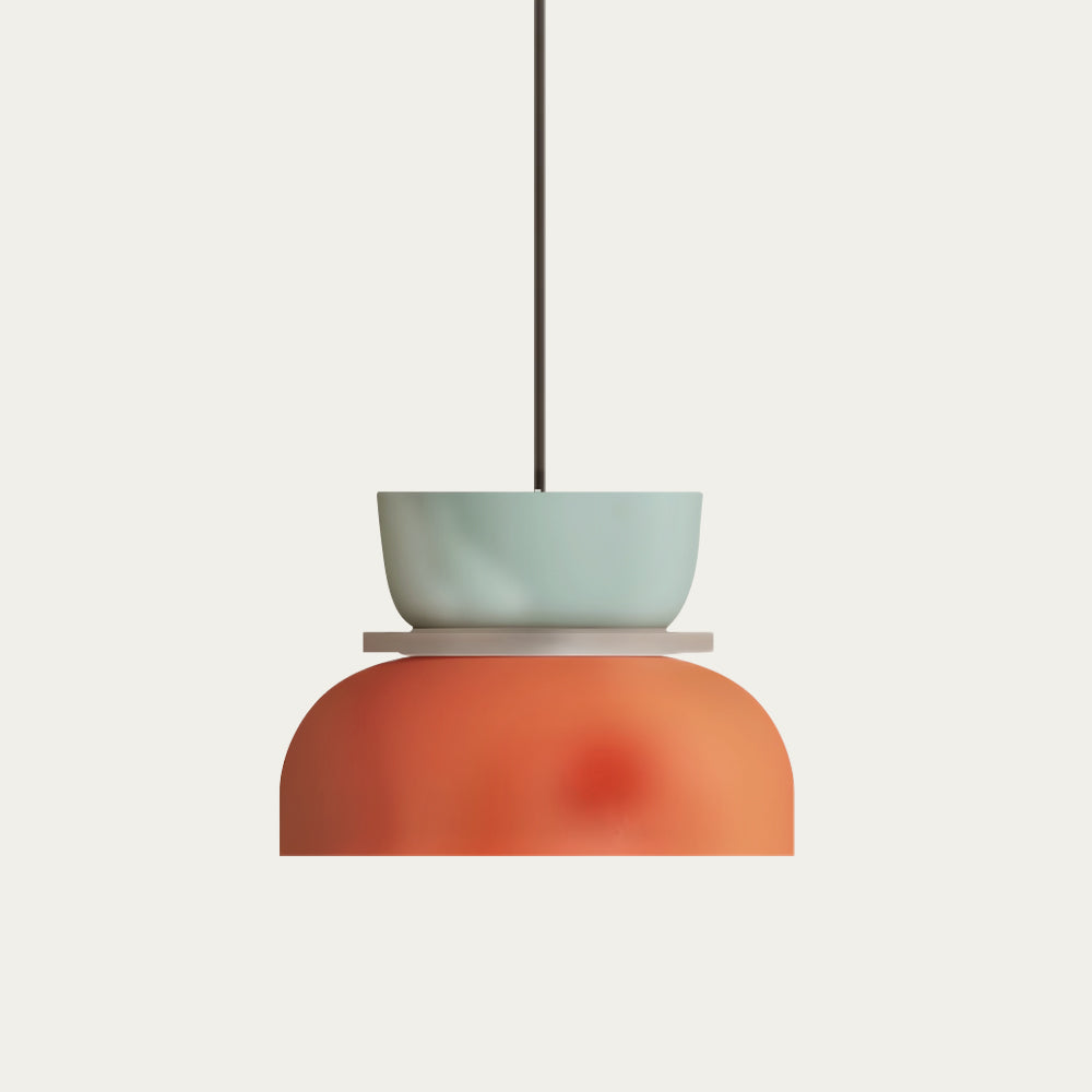 Acrylic Colorful Bowl Pendant Light – Nordic-Inspired Statement Lighting
