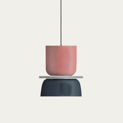 Acrylic Colorful Bowl Pendant Light – Nordic-Inspired Statement Lighting