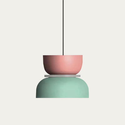Acrylic Colorful Bowl Pendant Light – Nordic-Inspired Statement Lighting