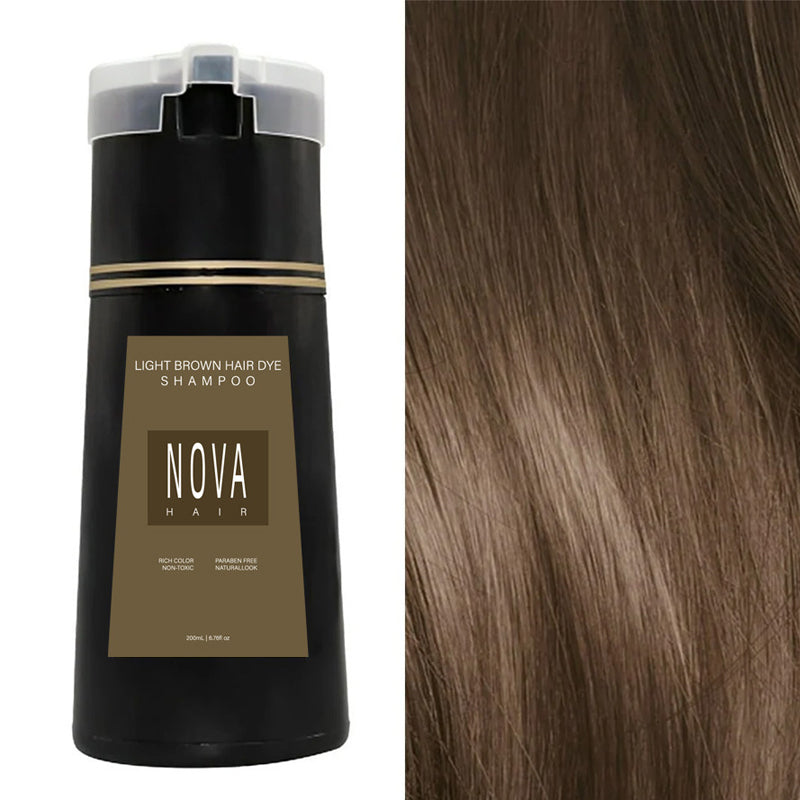 Instant Hair Color Shampoo – 10-Minute Natural Hair Dye Without Damage