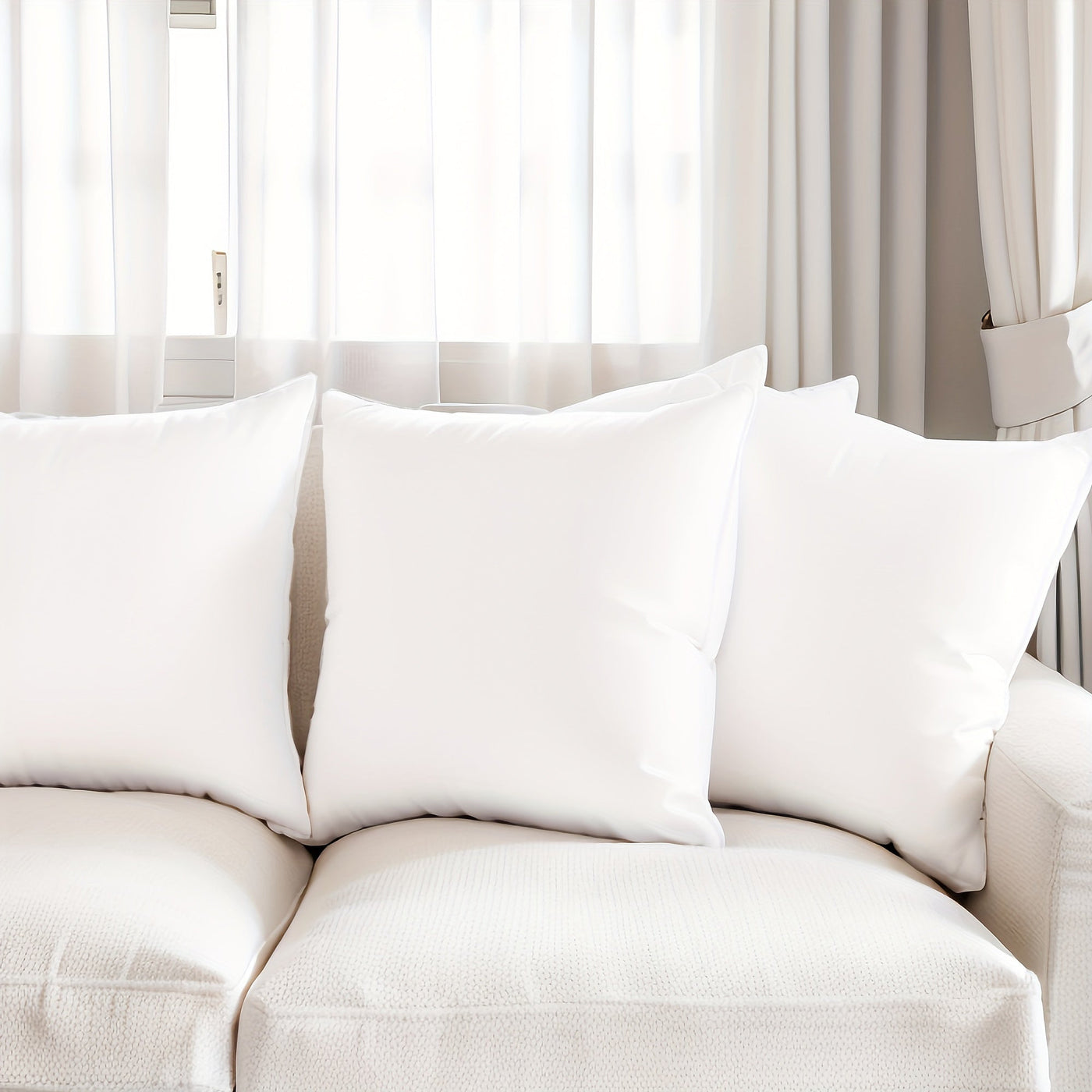 Hypoallergenic Cushion Inserts – Firm Support for Sofas, Beds, and More
