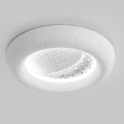 Modern Luxury Round Wall Lamp – Elegant Resin LED Light for Hotels & Living Spaces
