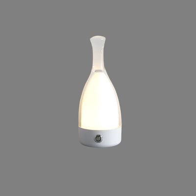 Rechargeable Wine Bottle Night Light – Touch-Control LED Lamp with Dimmable Modes
