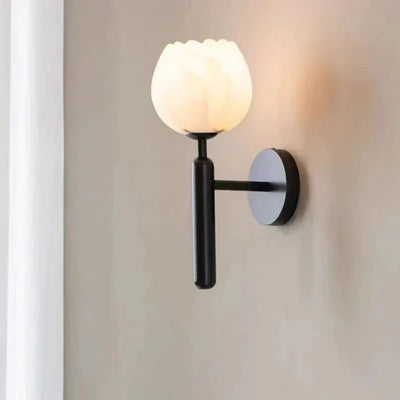 Marble Rose Wall Light – Elegant Floral-Inspired Luxury Lighting