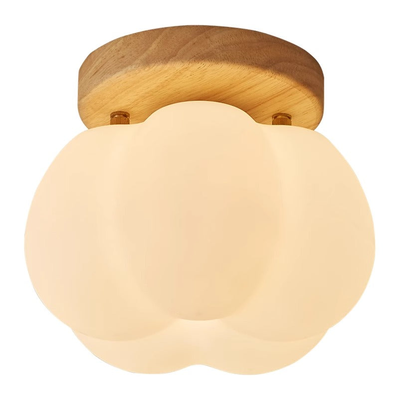 Pumpkin Flush Ceiling Lamp – Playful & Warm LED Lighting for Any Room