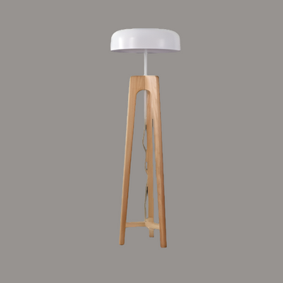 Art Deco Wooden Floor Lamp – Timeless Elegance with a Luxurious Touch
