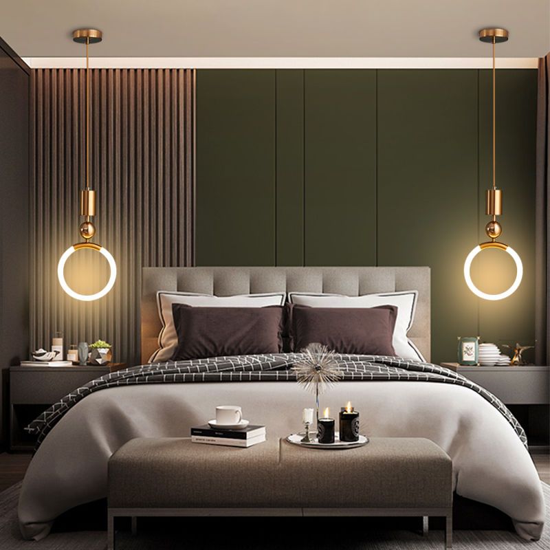 Nordic Simple LED Pendant Light – Scandinavian Minimalism for Modern Spaces