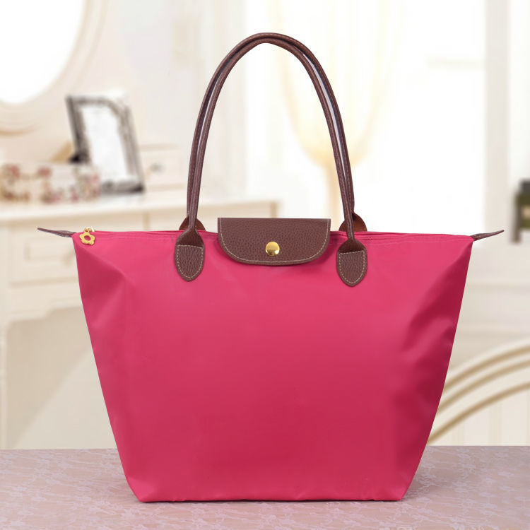 Luxe Oxford Shoulder Bag – Timeless Elegance & Everyday Functionality