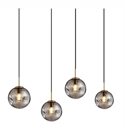 Modern Gold Glass Pendant Light – A Statement of Elegance