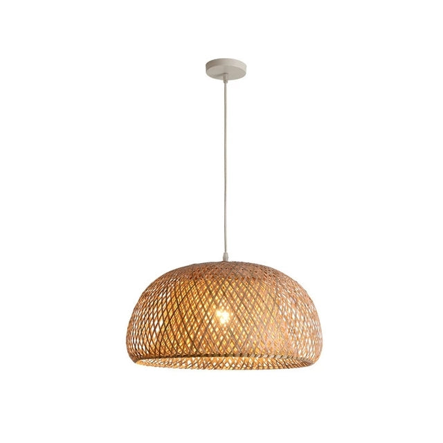 Bamboo Brilliance Pendant Light – Handcrafted Elegance in Natural Bamboo