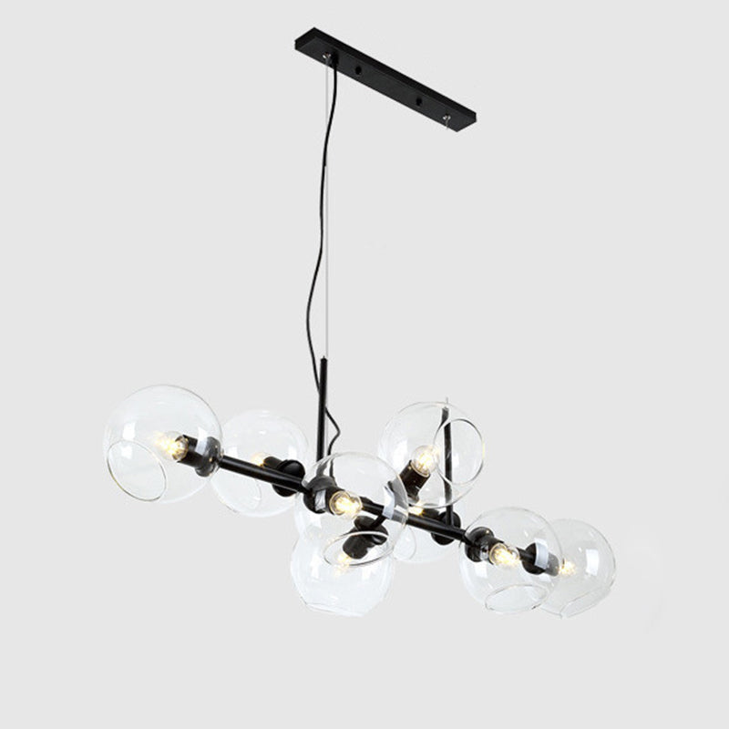 Modern Dining Table Chandelier – Sleek Minimalist LED Pendant Light