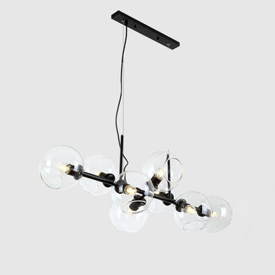 Modern Dining Table Chandelier – Sleek Minimalist LED Pendant Light