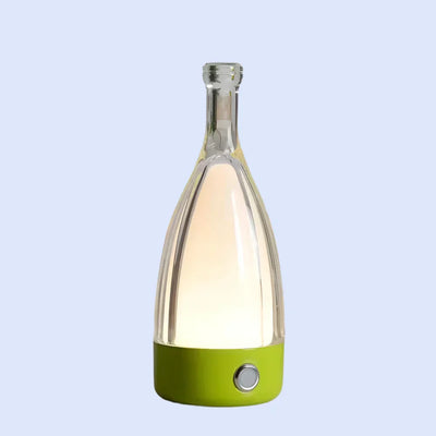Rechargeable Wine Bottle Night Light – Touch-Control LED Lamp with Dimmable Modes