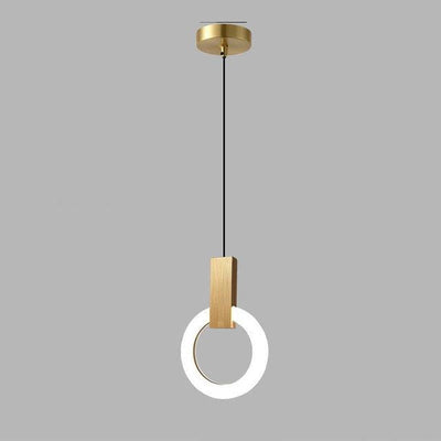 Nordic Ring LED Pendant Light – Minimalist Elegance for Modern Interiors