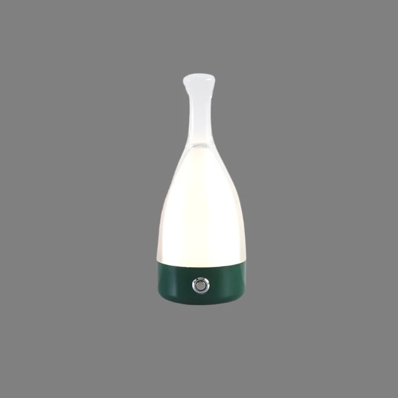 Rechargeable Wine Bottle Night Light – Touch-Control LED Lamp with Dimmable Modes